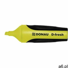 Zakreślacz DONAU OPAKOWANIE x 10 D-Fresh - żółty, 7350001PL-11 - ogłoszenia A6.pl