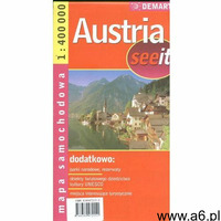 Austria 1:400 000 mapa samochodowa - ogłoszenia A6.pl