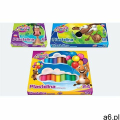 Plastelina kwadratowa 12 kol., pl 0106 - ogłoszenia A6.pl
