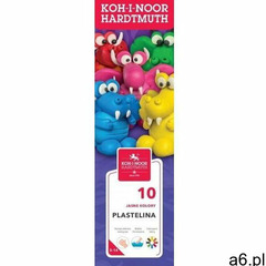 Plastelina 10 kolorów 200g (8593539331896) - ogłoszenia A6.pl