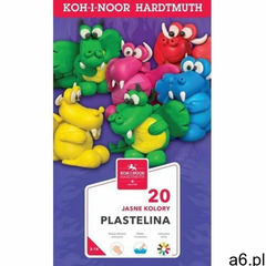Koh-i-noor Plastelina 20 kolorów (8593539331872) - ogłoszenia A6.pl