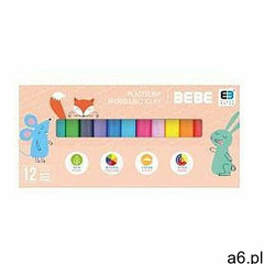 Interdruk Bbi plastelina (12 kolorów) pastel (5902277260819) - ogłoszenia A6.pl
