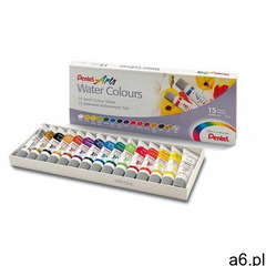 Pentel Farba akwarelowa wfrs-15 15 kolorów (4711577025667) - ogłoszenia A6.pl