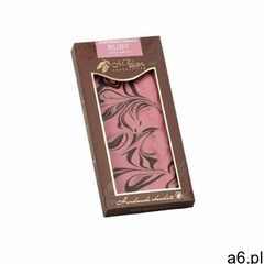 M. pelczar chocolatier M.pelczar czekolada różowa ruby z gorzką czekoladą 85g (5902768996845) - ogłoszenia A6.pl