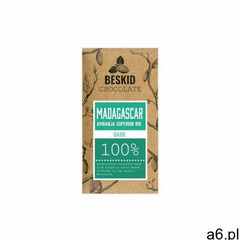 Czekolada ciemna single origin beskid chocolate madagaskar ambanja superior bio 100% 60g marki Beski - ogłoszenia A6.pl