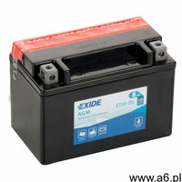 Akumulator motocyklowy EXIDE ETX9-BS/ YTX9-BS 12V 8Ah 120A EN L+ - ogłoszenia A6.pl