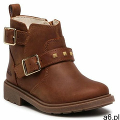 Trapery CLARKS - Astrol Trim T 261536116 Tan, kolor brązowy - ogłoszenia A6.pl
