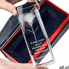Goździk 3D • personalizowany kryształ 3D wysoka • GRAWER 3D - ogłoszenia A6.pl