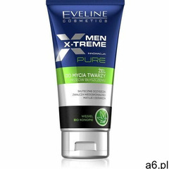 Eveline men x-treme pure żel do mycia twarzy przeciw błyszczeniu 125ml (5901761996371) - ogłoszenia A6.pl
