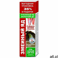 Jad Żmii - pszczeli jad i złoty wąs żel balsam Walentina Dikula 125ml (4607011668227) - ogłoszenia A6.pl