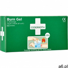 Żel na oparzenia Burn Gel Dressing, 2 kompresy 10x10 cm - ogłoszenia A6.pl
