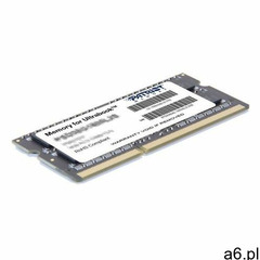 PATRIOT DDR3 8GB Ultrabook 1600MHz CL11 SO-DIMM - PSD38G1600L2S- Zamów do 16:00, wysyłka kurierem te - ogłoszenia A6.pl