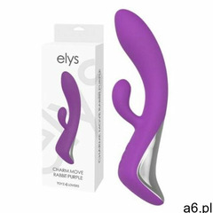 VIBRATORE RABBIT ELYS - CHARM MOVE RABBIT PURPLE, 01 1-00904110 - ogłoszenia A6.pl