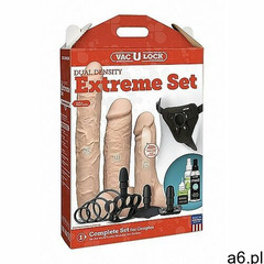 Duży zestaw strap-on 1051-30-bx - dual density extreme set - flesh - ogłoszenia A6.pl
