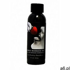 Truskawkowy jadalny olejek do masażu - 2oz / 60ml - mse203 - strawberry edible massage oil - 2oz / 6 - ogłoszenia A6.pl