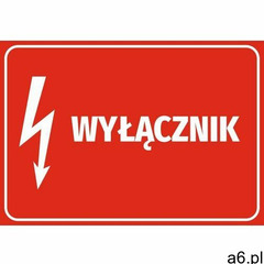 Naklejka wyłącznik - ogłoszenia A6.pl