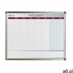 Tablica planer ALL-B tygodniowy 90x60cm - ogłoszenia A6.pl