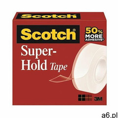 Taśma biurowa SCOTCH® Super-Hold, (700K), super mocna, 19mm, 25,4m, transparentna (4054596723733) - ogłoszenia A6.pl