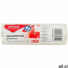 Taśma biurowa OFFICE PRODUCTS, 19mm, 33m, 8szt., transparentna - ogłoszenia A6.pl