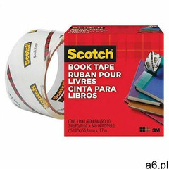 Taśma klejąca scotch book repair (845) do naprawy książek 50,8mm 13,7m transparentna marki Scotch-3m - ogłoszenia A6.pl