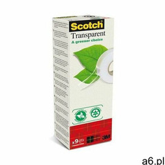 Taśma biurowa SCOTCH A Greener Choice 612-1933-9 trans. 19mm x 33m 9szt., 3M-FT510283888 - ogłoszenia A6.pl