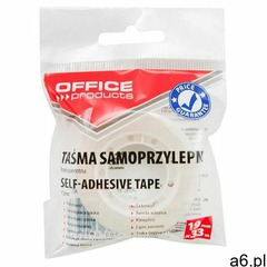Taśma biurowa OFFICE PRODUCTS, 19mm, 33m, zawieszka, transparentna, 18221921-90 - ogłoszenia A6.pl