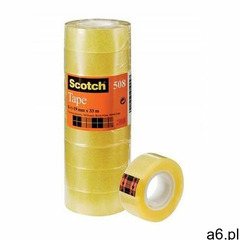 Taśma biurowa scotch 508 19mm x 33m 8szt. marki Scotch-3m - ogłoszenia A6.pl