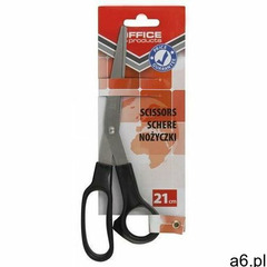 Nożyczki biurowe OFFICE PRODUCTS klasyczne 21cm czarne, 18252111-05 - ogłoszenia A6.pl