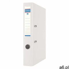 Segregator DONAU Master-S z szyną, PP, A4/50mm, biały (5901498080886) - ogłoszenia A6.pl
