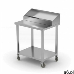 Xxlselect Pomocnik kelnerski 2-półkowy ze stali nierdzewnej | 4xgn1/4 | 650x510x(h)1100mm - ogłoszenia A6.pl