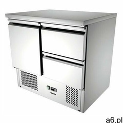 Bartscher stół chłodniczy 2 drzwiowy mini 900t1s2 | 0°c - 10°c | 260l | 204w | 230v | 900x705x(h)860 - ogłoszenia A6.pl