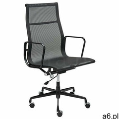 Sofa.pl Fotel biurowy aeron premium czarny - tkanina, aluminium - ogłoszenia A6.pl