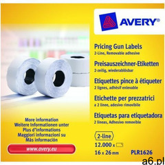 Metki cenowe avery zweckform 16x26 - biała marki Avery-zweckform - ogłoszenia A6.pl