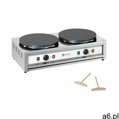 Royal Catering Naleśnikarka - 2 płyty grzewcze - 2 x 400 mm - 2 x 3000 W RC-CMD01 - 3 LATA GWARANCJI - ogłoszenia A6.pl