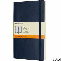 Notes w miękkiej oprawie l szafirowy w linie marki Moleskine - ogłoszenia A6.pl
