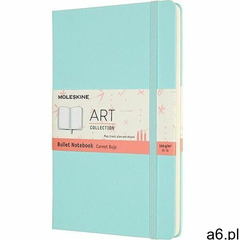 Moleskine Notes art bullet l akwamaryna w kropki twarda oprawa - ogłoszenia A6.pl