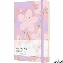 Notes moleskine sakura l fioletowy gładki limitowana edycja (8056420857436) - ogłoszenia A6.pl