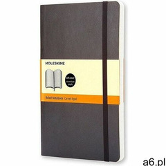 Notes Moleskine w miękkiej oprawie L czarny w linie - ogłoszenia A6.pl