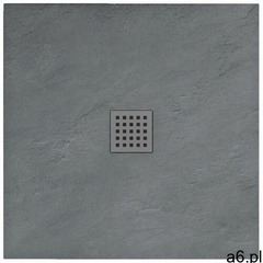 Rea grey rock brodzik kwadratowy 90x90 cm szary rea-k4585 (5902557355426) - ogłoszenia A6.pl