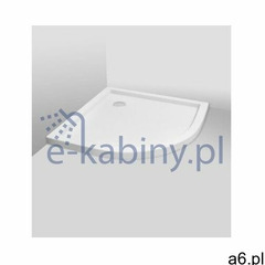 Bravat Slim brodzik półokrągły 80x80 cm biały BVTSL80/5.5 (5902701440985) - ogłoszenia A6.pl