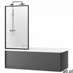 Czarny parawan nawannowy 70 cm Lagos Fix Rea UZYSKAJ 5 % RABATU NA ZAKUP, REA-K7689 - ogłoszenia A6.pl