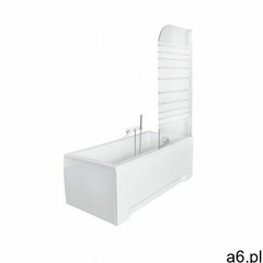 Besco ambition 1 parawan nawannowy 75x130 cm jednoskrzydłowy szkło przezroczyste z motywem pa-1s - ogłoszenia A6.pl