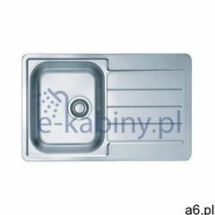 Alveus line start 80 zlewozmywak stalowy 79x50 cm wpuszczany 1-komorowy satyna 1069147 (383899737172 - ogłoszenia A6.pl