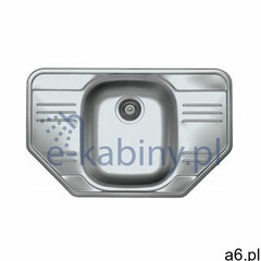 Genesis by Alveus Allux 30 zlewozmywak 78x49 cm stal satyna 1039566 - ogłoszenia A6.pl