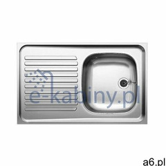 Blanco R-ES 8x5 zlewozmywak stalowy 80x50 cm stal matowa 510499 (2010000013373) - ogłoszenia A6.pl
