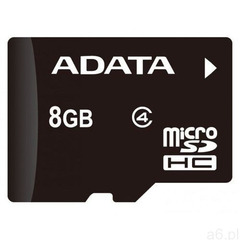 Adata Karta pamięci micro sdhc 8 gb class 4 + adapter - ausdh8gcl4-ra1 (4718050602490) - ogłoszenia A6.pl