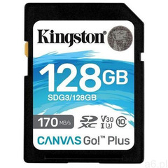 Hyperx Karta pamięci kingston canvas go! plus sdxc 128gb (0740617301458) - ogłoszenia A6.pl