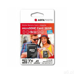 Agfaphoto Karta pamięci micro sdhc 16gb (4250255102356) - ogłoszenia A6.pl
