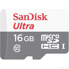 Sandisk ultra microsdhc class 10 16gb - ogłoszenia A6.pl
