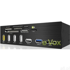 Czytnik RaidSonic Icy Box 5.25 cali Card reader with multiport panel IB-867-B Darmowy odbiór w 21 mi - ogłoszenia A6.pl
